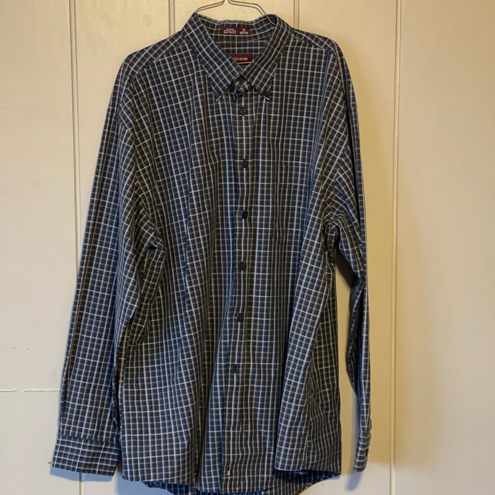 Nordstrom Mens Button Up Dress Shirt